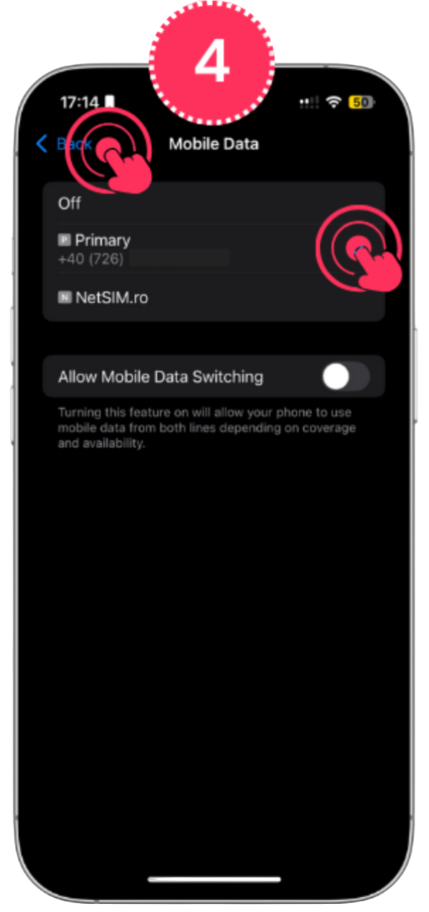 instalare eSIM iPhone